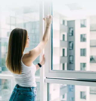 Виды открывания окон - фото